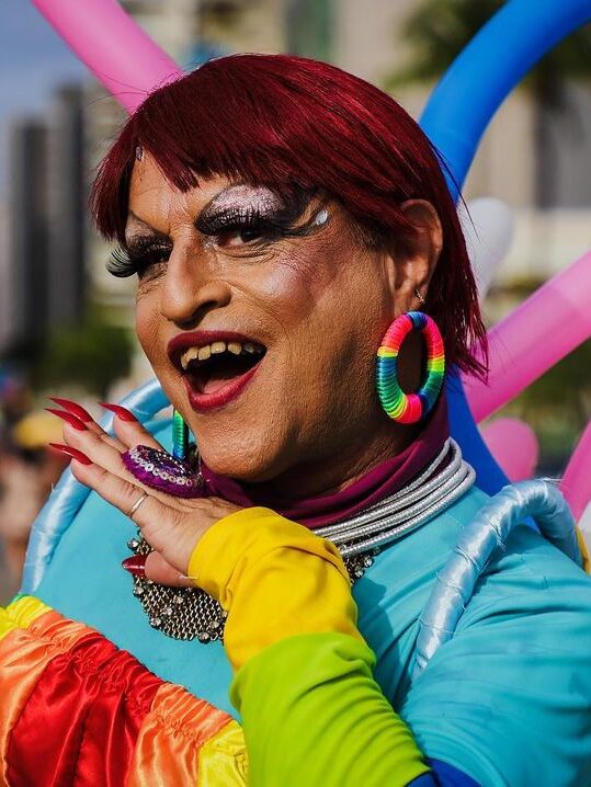 Trio elétrico na Parada pela Diversidade Sexual do Ceará